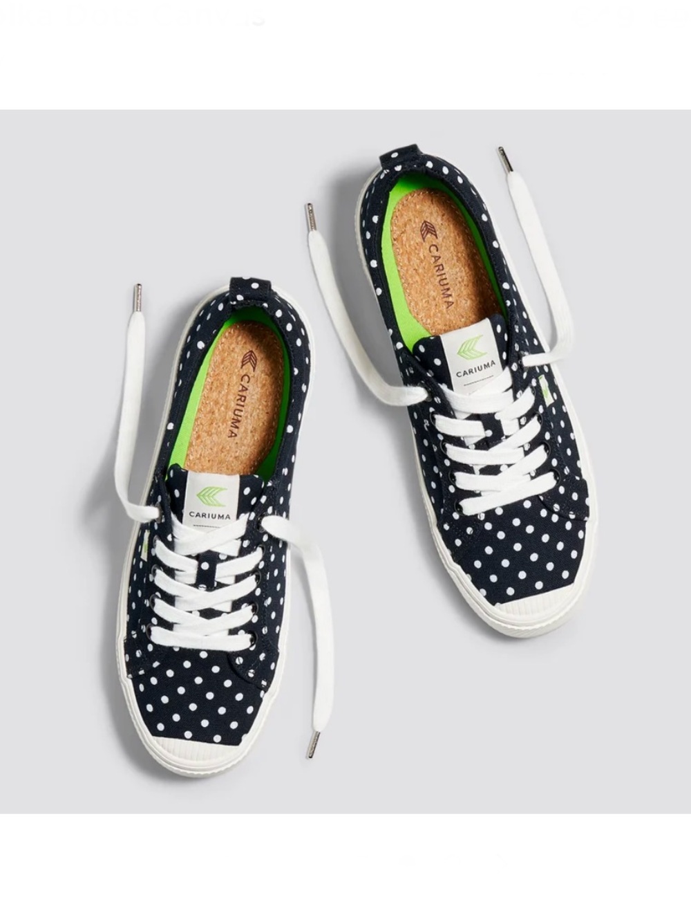 Cariuma Polka Dot Canvas Sneakers